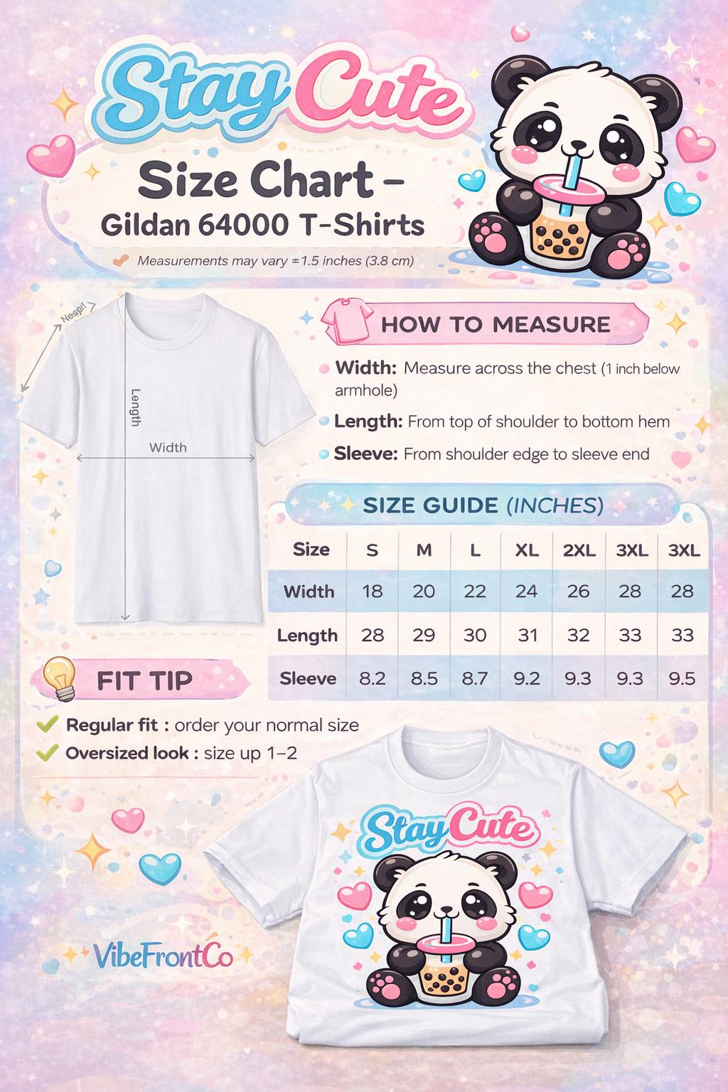 Kawaii Panda Bubble Tea T-Shirt, Pastel Graphic Top, Soft Cotton Tee