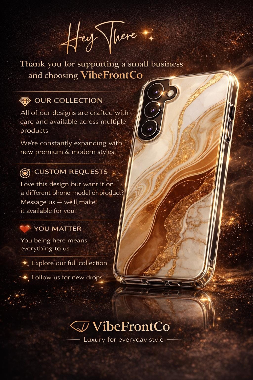 Beige Gold Marble Phone Case, Chic Minimalist Design, Protective Cover